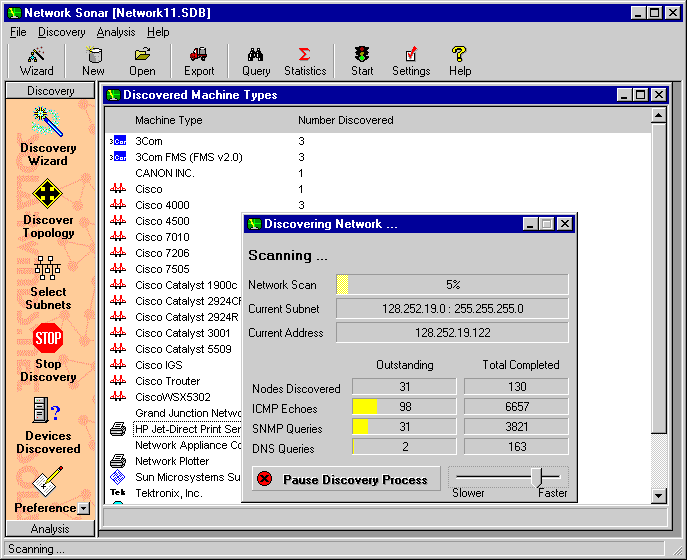 SolarWinds Professional Edition Screenshot